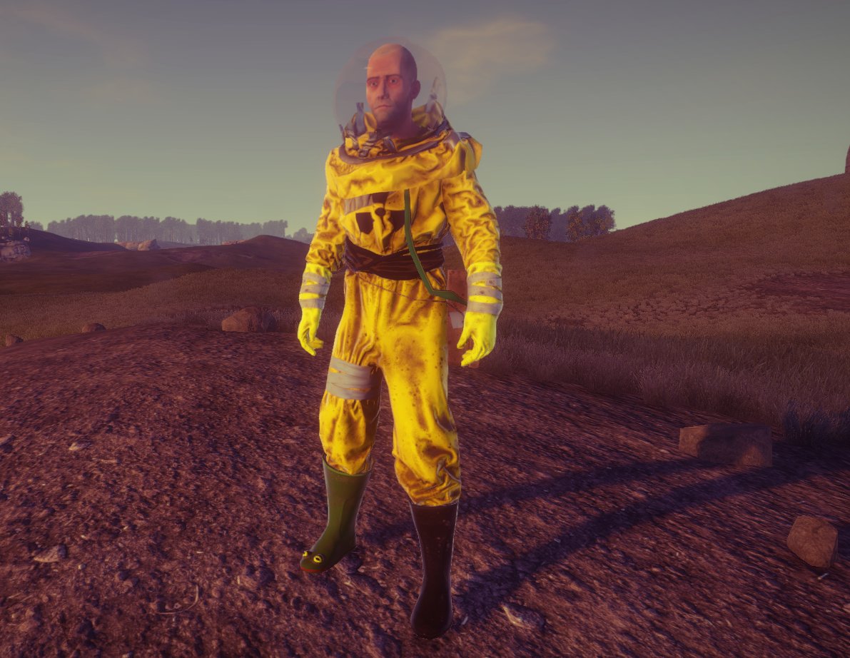 Хазмат костюм Rust