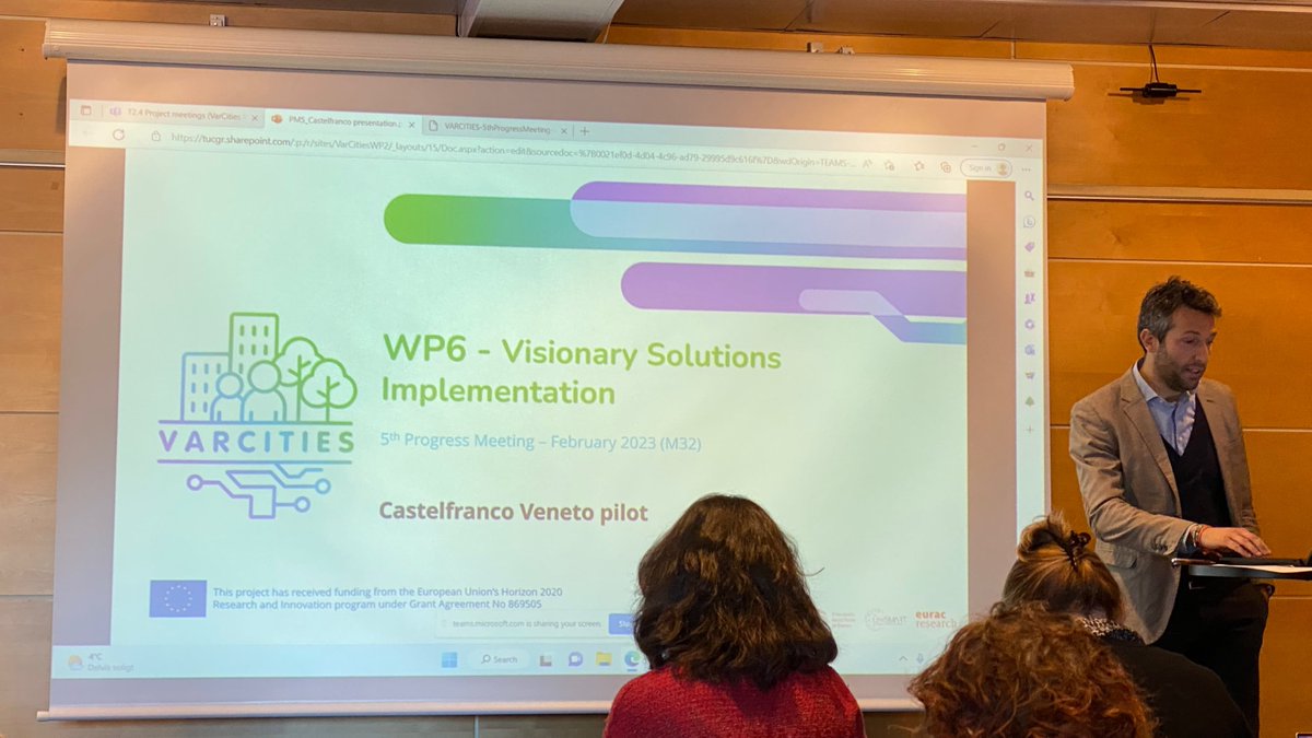 VARCITIES1's tweet image. And today we are discussing in details the implementation of #VisionarySolutions 🌱 in each pilot!
