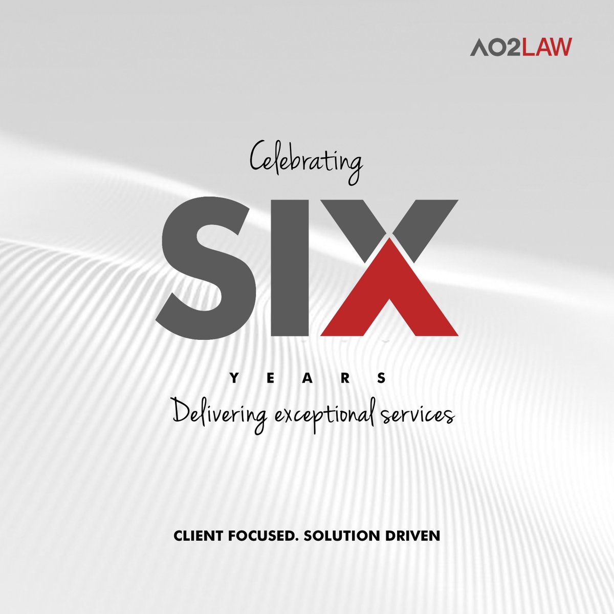 AO2LAW's tweet photo. We are celebrating six years. We keep delivering exceptional services. Our solutions and services have surpassed expectations. Cheers to many more!
Happy Anniversary!
#AO2LAW #lawfirm #newmonth #march #solutions #anniversary #celebration #business #AO2AWat6 #exceptionalfirm https://t.co/cYBVcQbn9J