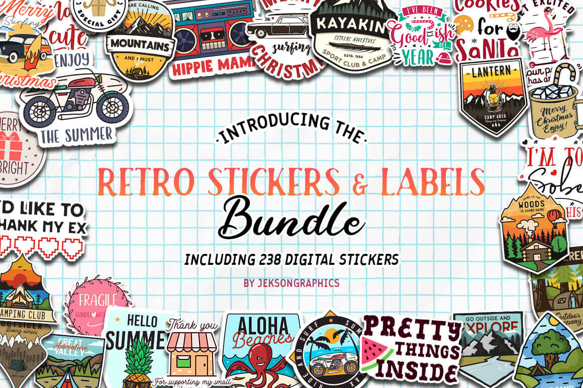 Retro Stickers and Labels Bundle - only $20!: NOW ON: Retro Stickers and Labels Bundle - only $20!

Expires: March 29, 2023, 11:59 pm EST

Give your business a special touch with the Retro Stickers and Labels Bundle! 

Say goodbye to generic labels and… dlvr.it/Sk9nnS
