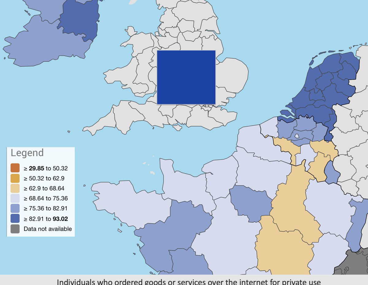La Wallonie sortirait-elle de l'e-commerce ? prospectic.be/la-wallonie-so… (statistiques <a href="/EU_Eurostat/">EU_Eurostat</a>)