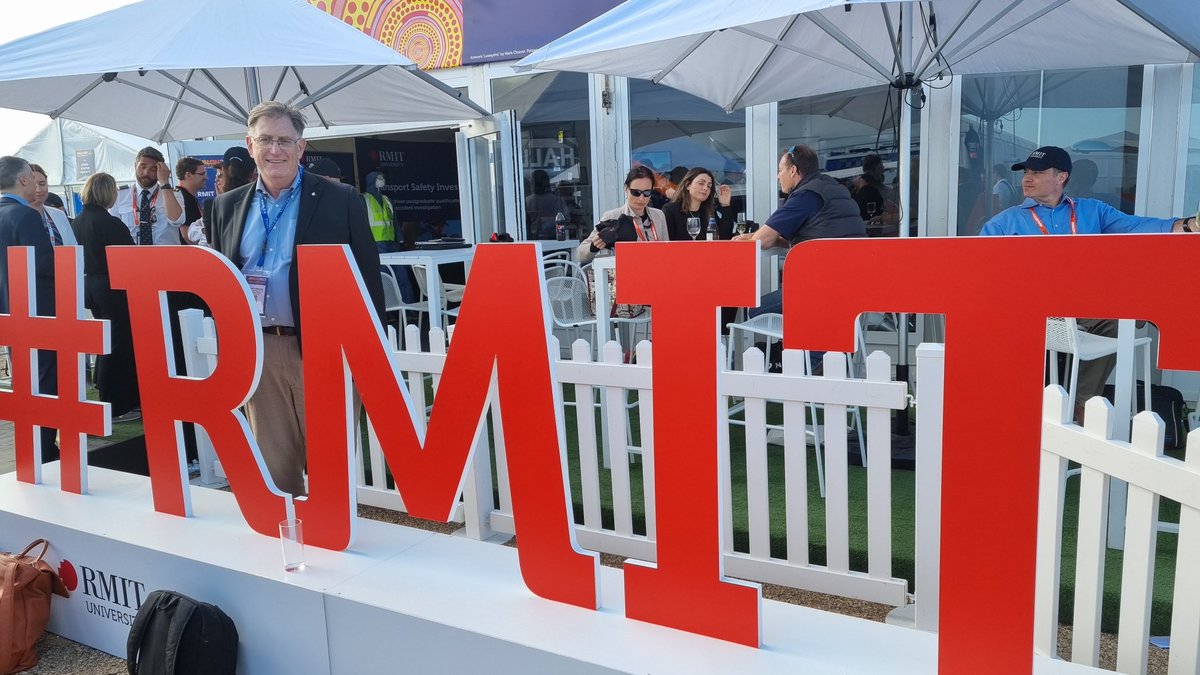 Wonderful day at Avalon Air Show near Melbourne! Thank you RMIT for your support to AIAA!#aiaa