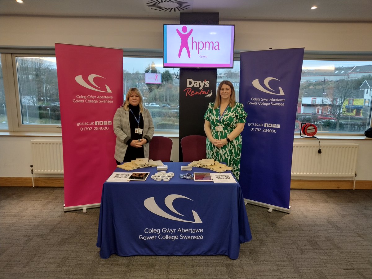 GCS_Training's tweet photo. Byddwn ni yng nghynhadledd @HPMACymru heddiw yn @SwanscomStadium!

👋 Dewch i ddweud helô a dysgwch ragor am ein prentisiaethau mewn iechyd a gofal cymdeithasol a’n cwrs cyfieithu!

#HPMACymru https://t.co/u9SyiZjfwF