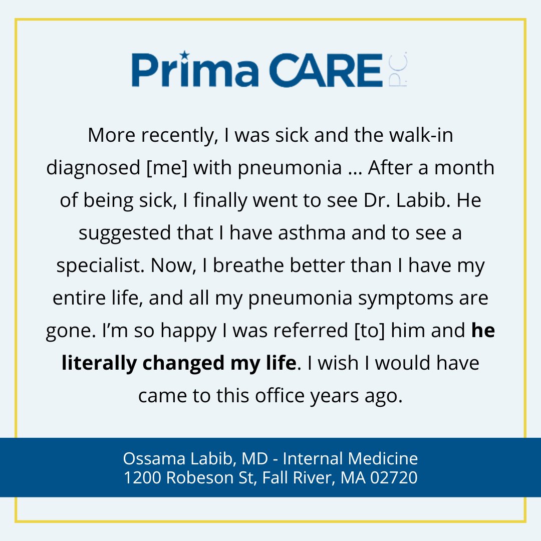 Looking for a physician who will change your life? Meet #internalmedicine provider Dr. Ossama Labib 🌟ow.ly/27W550MPNUS
