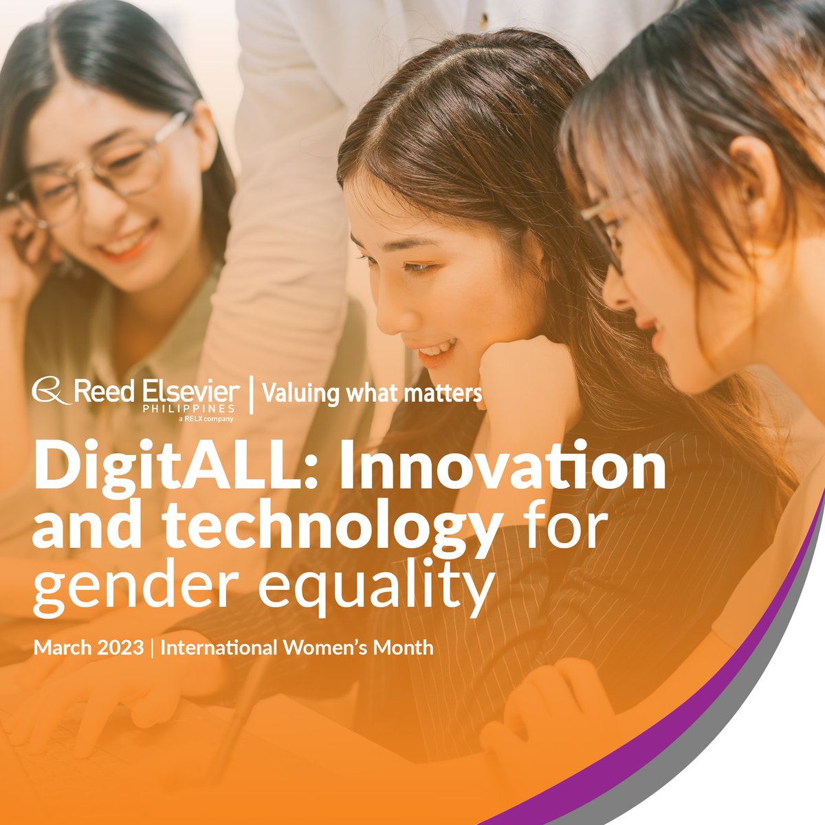 ReedElsevierPH's tweet photo. We start the month of March by bringing forward the importance of women in technology this International Women's Month. Cheers to our women technologists, here in REPH, RELX, and all over the globe! #EmbraceEquity #RELXDiversity #reedelsevierphilippines  #ValuingWhatMatters https://t.co/UQtufW60tQ