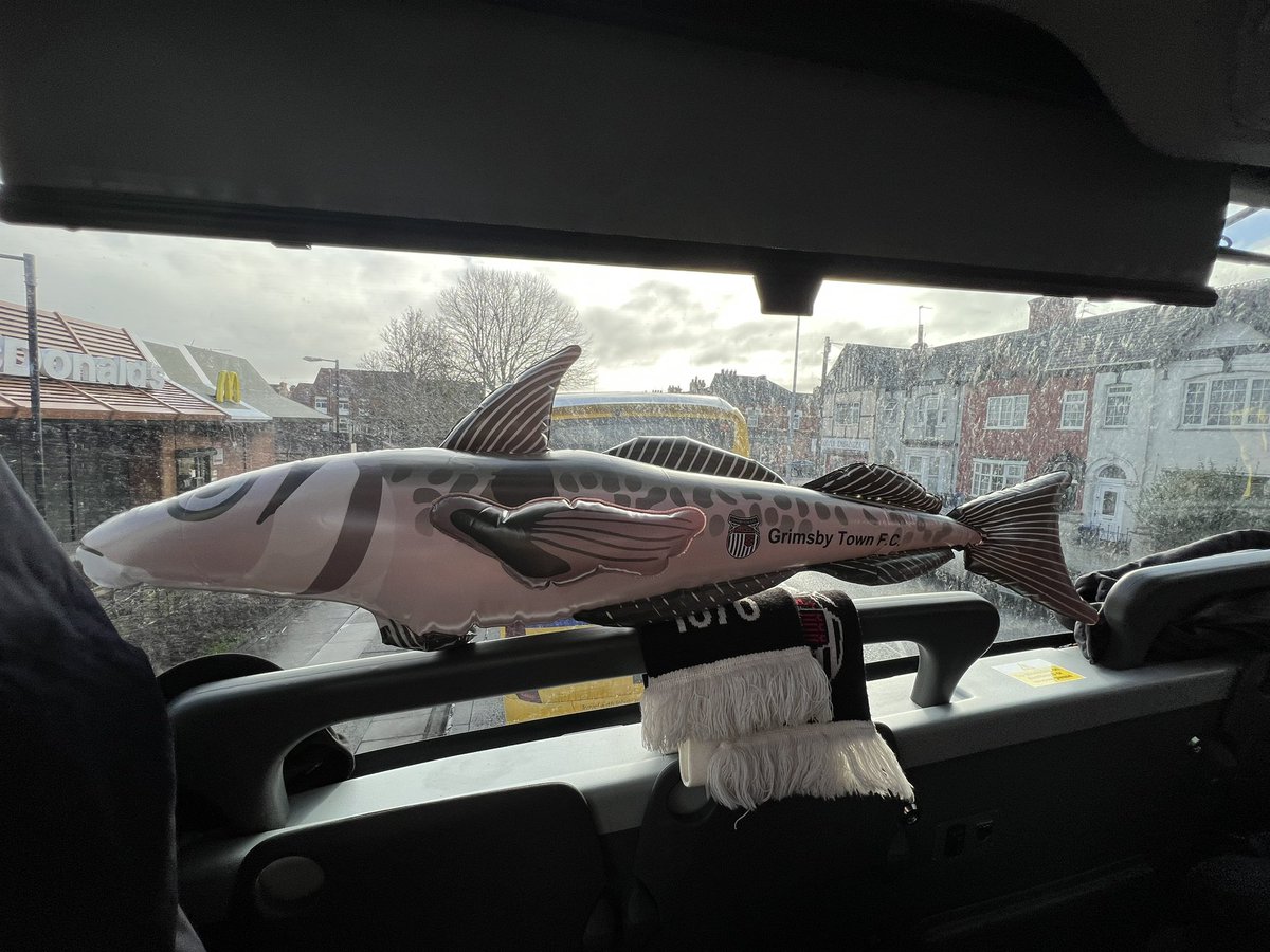 Finally happening. Southampton away. Come on <a href="/officialgtfc/">Grimsby Town F.C.</a> !! UTM ⚫️⚪️#gtfc #utm #awaydays #facup