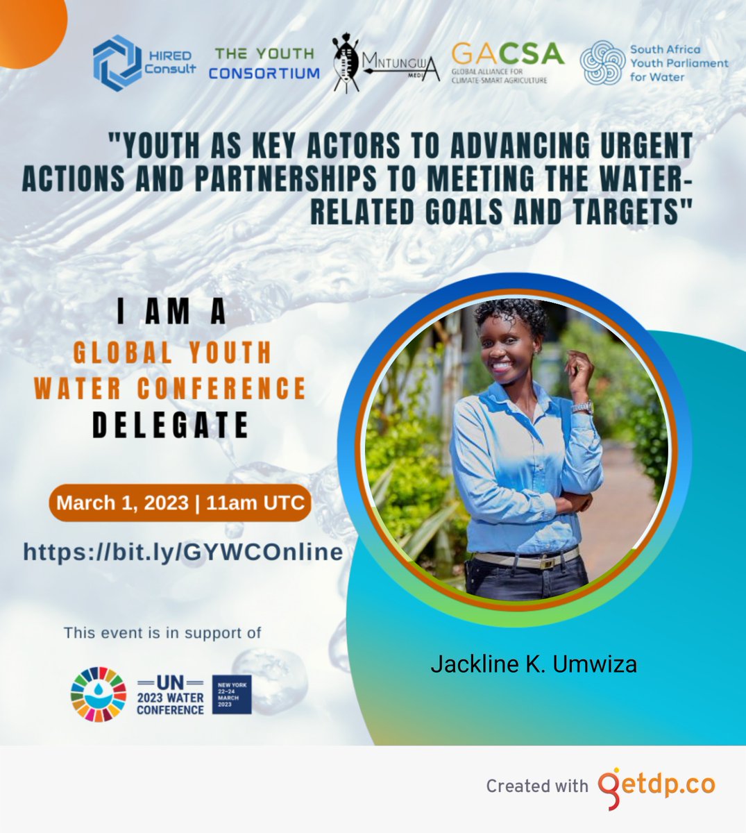 Our actions today will have a significant impact on the future if we become good stewards of our planet,create sustainable and equitable future, and ensure that future generations have access to clean water. @UN_Water @hiredconsult @GovUganda @GACSA_news,@Youth4SDGsUg