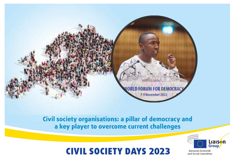 EESC_CivSocRel's tweet photo. 🔴LIVE: @mkoyi_courteney at @EU_EESC #CivSocDays 2023: 

Injustice anywhere is a threat to justice everywhere 

📺Stay tuned &amp; watch it live 👉️ https://t.co/7kxe2CJVti https://t.co/Cp4EfQ6jOf