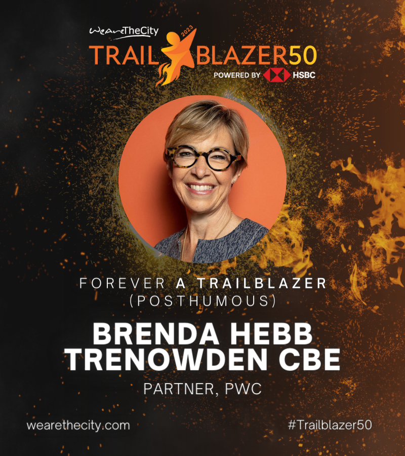 We would like to make a special mention about our next #Trailblazer50 feature, Brenda Hebb Trenowden CBE 🧡✨ 

Forever a Trailblazer, we award Brenda this honour posthumously, after a truly inspiring career. Read her story 👇🏽

bit.ly/TB50x23