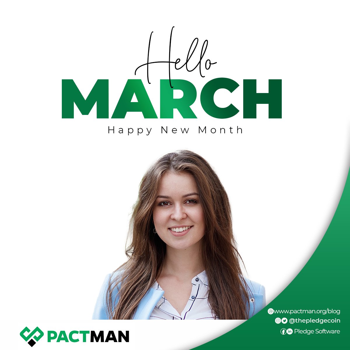 thepledgecoin's tweet photo. Happy New Month of March!
Thank you for supporting us and helping us create a better world. Let's continue to work together to make a difference!
#HappyNewMonth #NonprofitImpact #MarchMissions #CreatingChange #CommunityService #pactman https://t.co/z3AObngS4L