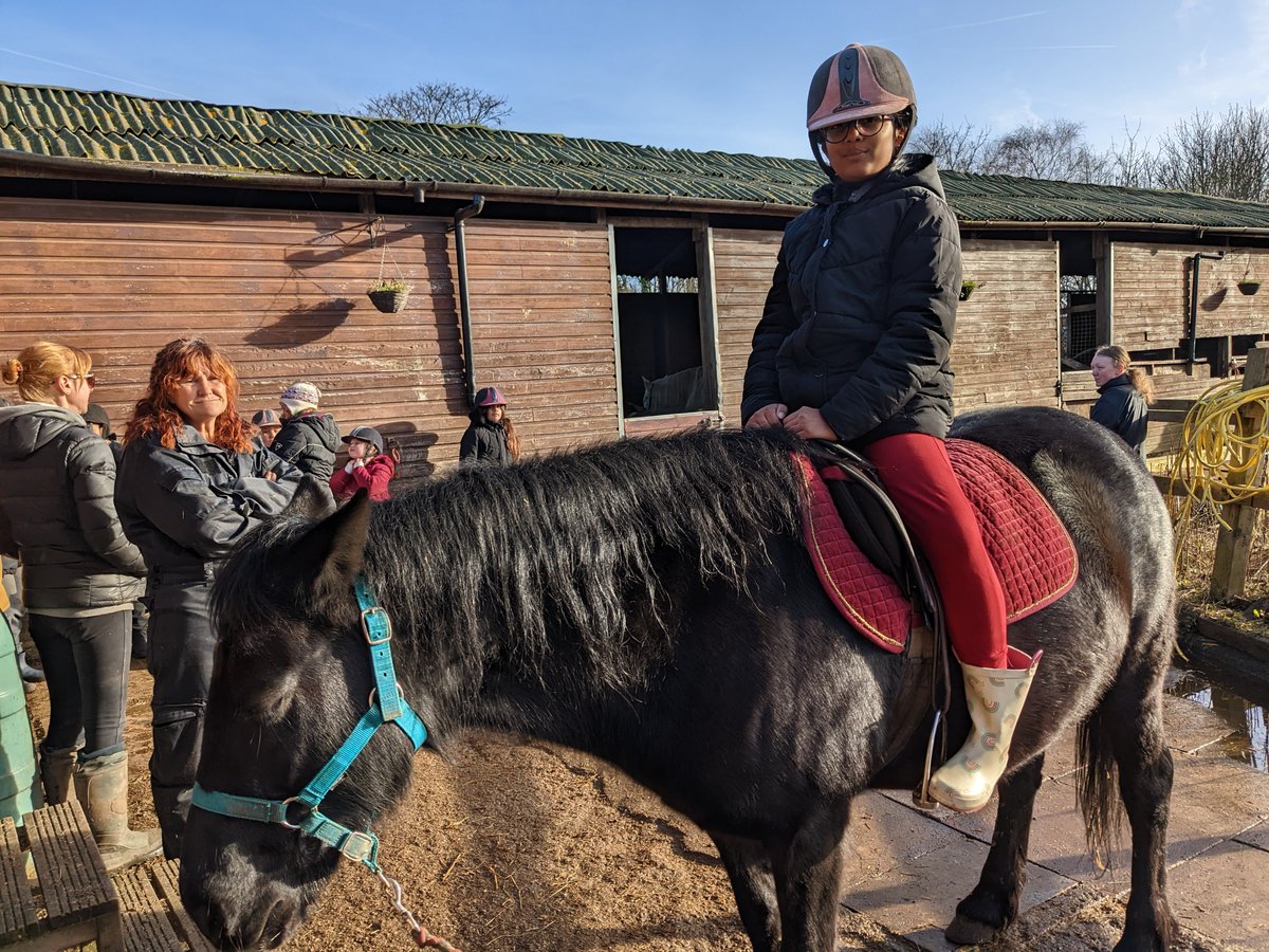 Some great photos from our last group <a href="/shylowen/">Shy Lowen Sanctuary</a>. The children ride the horses on their last session.
