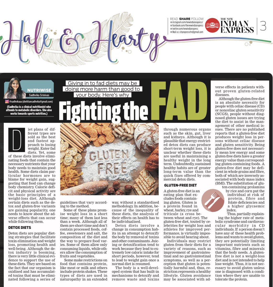 sadist_paapa's tweet photo. this is your sign to stay away from the FAD diets! 

https://t.co/NvXlsPiEB2 

#health #nutrition #diet #nutritionist #chennai https://t.co/xAukNLHQfN