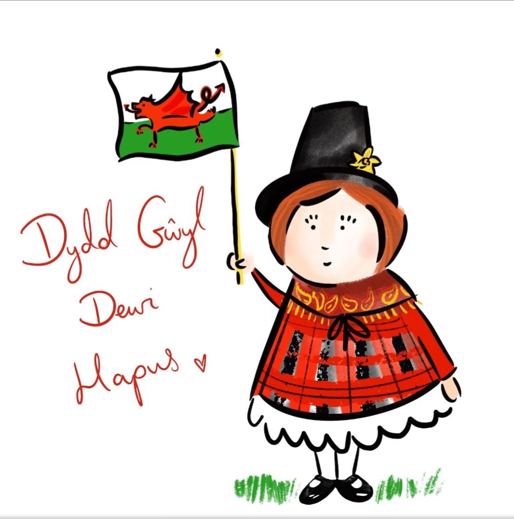 Happy St. David's Day 🏴󠁧󠁢󠁷󠁬󠁳󠁿