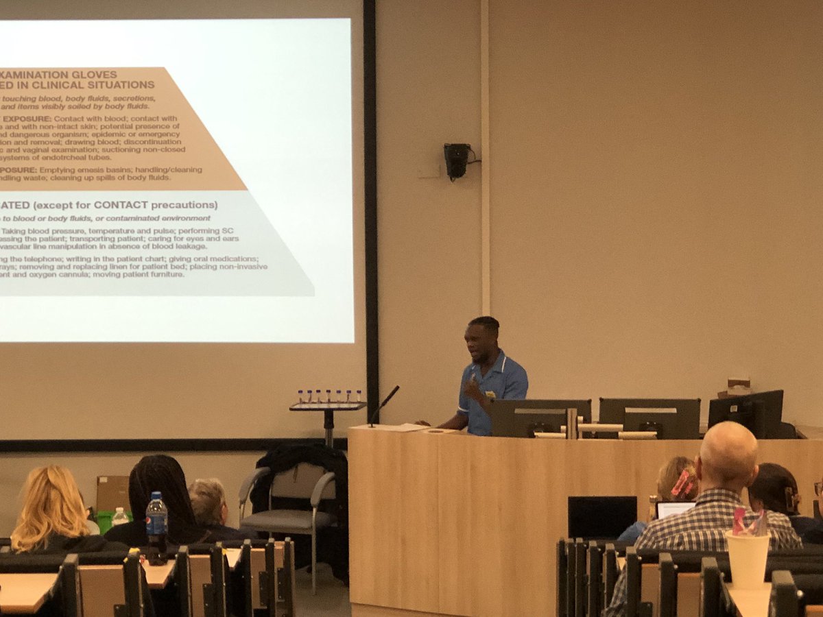 IPCWalsall's tweet photo. Fantastic real life examples from Harmony of historical practice and evaluating the risk. Lots of nods and agreement with our rationale to #takeyourglovesoff
#BreakTheChainWHT https://t.co/LWo4AzOPRj