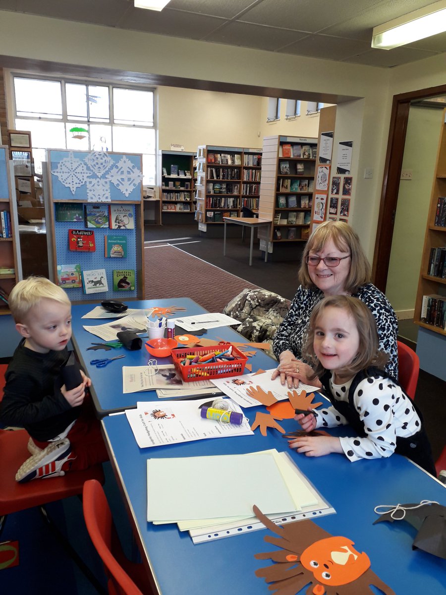 DurhamLibraries's tweet photo. It was hands-on at Chilton library for the half-term crafts exploring the world of hibernating animals 🦔
#DurhamLibraries https://t.co/vZ1YCO3fTz