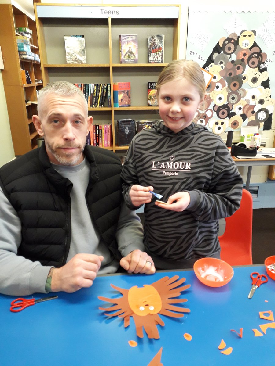 DurhamLibraries's tweet photo. It was hands-on at Chilton library for the half-term crafts exploring the world of hibernating animals 🦔
#DurhamLibraries https://t.co/vZ1YCO3fTz