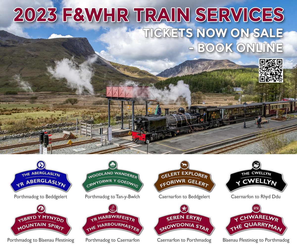 Ffestiniog & Welsh Highland Railways on Twitter "ℹ️ TICKETS FOR OUR