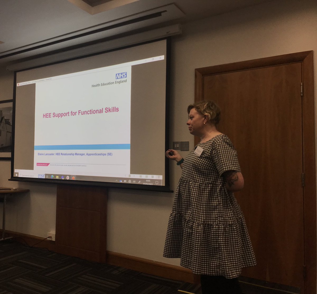 BOBAHPFaculty's tweet image. Anyone can study for #FunctionalSkills. Great to learn more about support available @SupportWorker learning event.