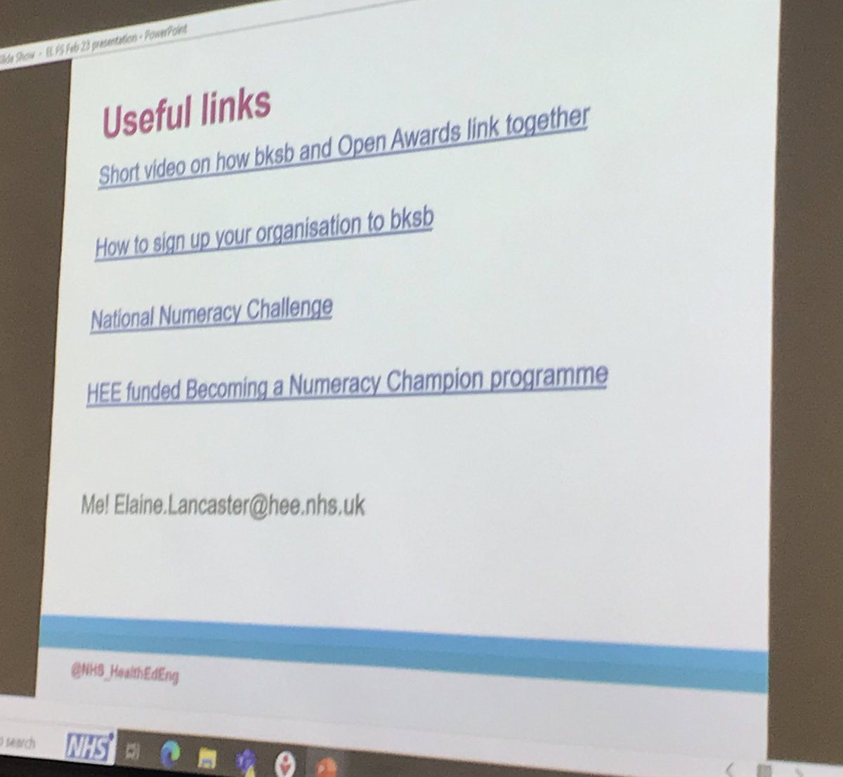 BOBAHPFaculty's tweet image. Anyone can study for #FunctionalSkills. Great to learn more about support available @SupportWorker learning event.