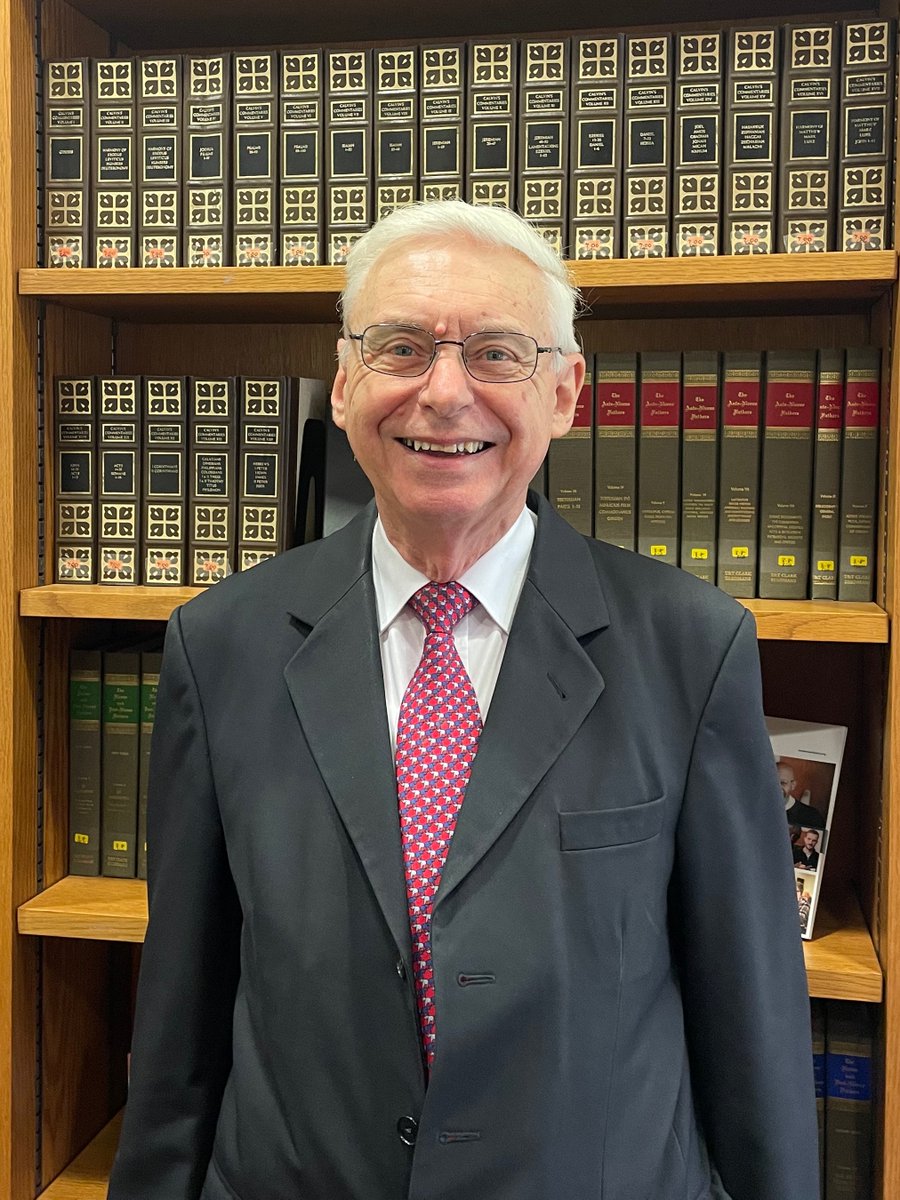 LondonSeminary's tweet photo. Yesterday Philip Eveson retired from the London Seminary board. He first came to the college in 1973, taught at the Seminary since its foundation in 1977, was Principal and then a board member. We give thanks for his 50 year involvement.
@PHEveson https://t.co/wk94YU4FkX