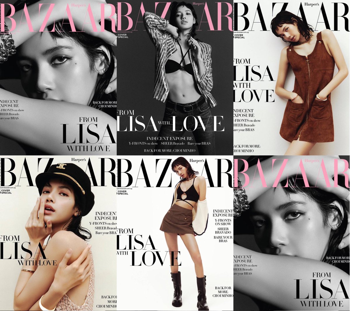 Ann19th's tweet photo. This is RANGE, others can't relate. Lisa is such an icon for experinenting looks, the real chameleon. Never boring. 

#LISA for 
@HarpersBazaarSG

#BAZAARSGxLISA
#LISAXCELINE
#CELINEBYHEDISLIMANE https://t.co/Pxo5oXz7Eh