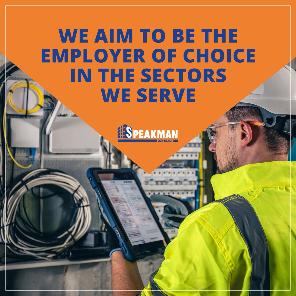 Speakmans's tweet photo. We promote equality and diversity and protect the welfare, health and safety of our staff, with encouraged continual personal development and staff training 👍 #TeamSpeakman https://t.co/8qM4QQlPBZ
