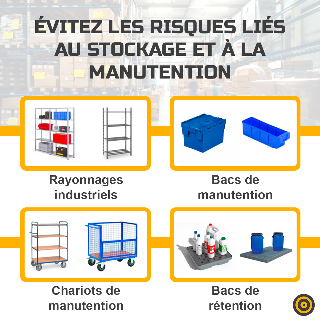 Prozon_com's tweet image. Vous êtes préoccupé par les risques liés au #stockage &amp;amp; à la #manutention ?
Chez Prozon, retrouvez les solutions pour :
-Optimiser votre espace de stockage, 
-Faciliter votre manutention, 🛒
-Renforcer la #sécurité de vos #locaux. 🦺

Nos produits ➡️ bit.ly/3P90FgP