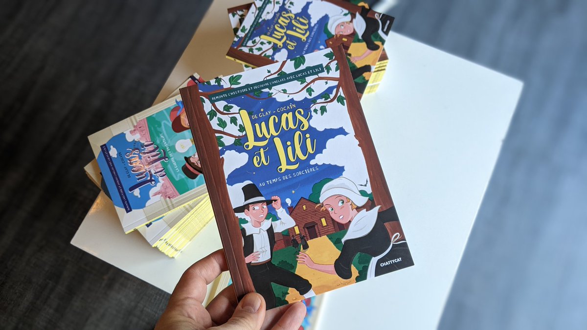 AnthonyCocain's tweet photo. Dernier travail d'illustration en date. Lucas et Lili, deux aventures dispos en librairies chez @Chattycatbooks 😊 #illustration #histoire #jeunesse https://t.co/vzHr5AqER6