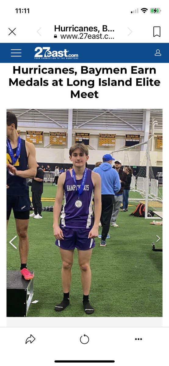 PapajohnMatthew's tweet photo. Last meet of the indoor season. Long Island Elite meet @27east #hbstrong #lielitemeet #justintimeracing #sectionxi #classof2024 #sprinter https://t.co/hRX1ztjt9N