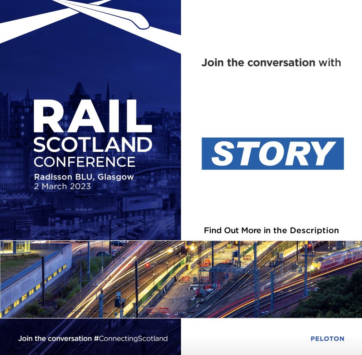 @StoryContractng are exhibiting at tomorrow’s #RailScotland Conference at @RadissonBlu #Glasgow. Please pop by stand 5 and say hello 👋 #connectingscotland #rail #event