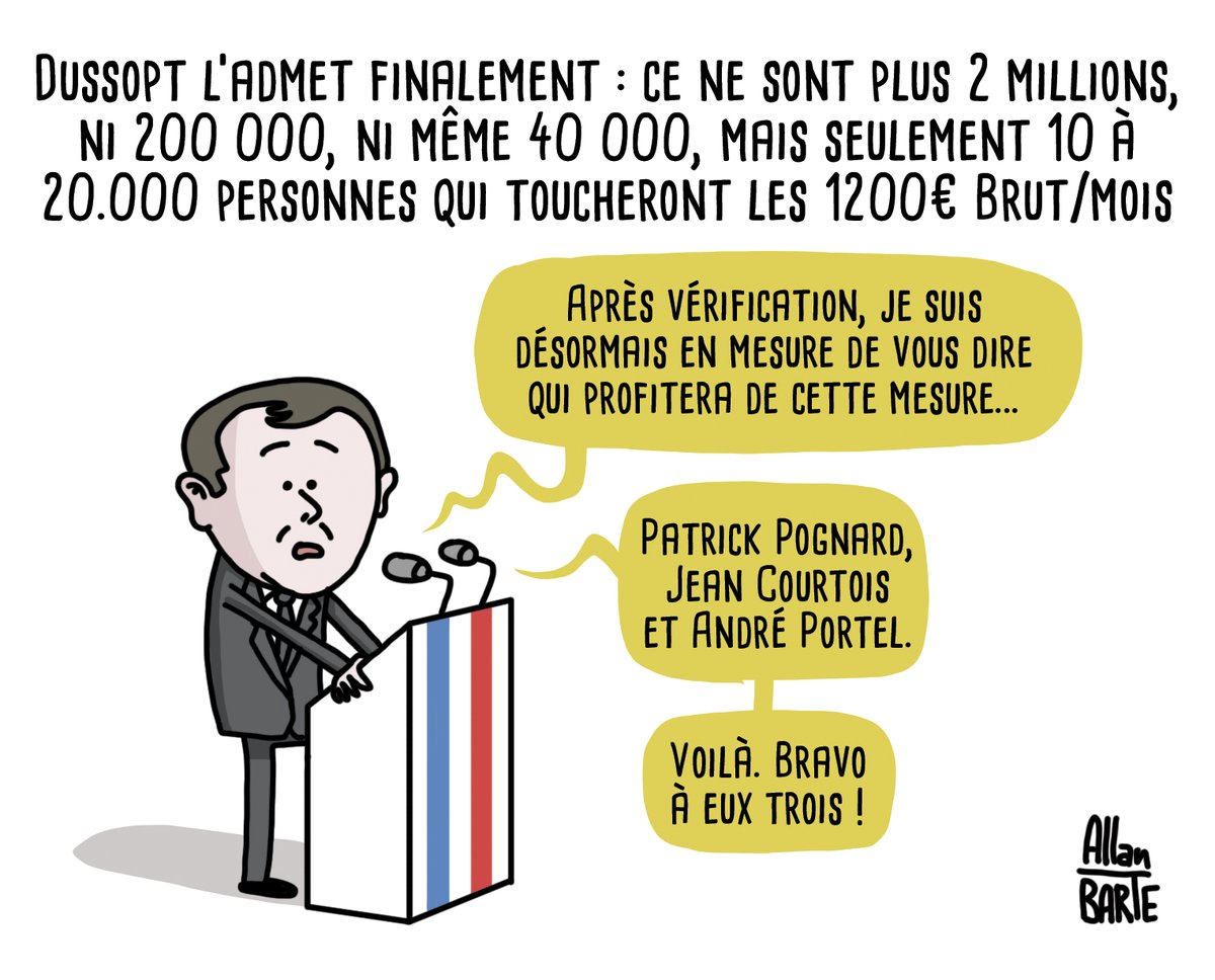 La Macronie a érigé le mensonge comme mode d'exercice du pouvoir.

#ReformeDesRetraites #Retraite #Retraites #Macron #Borne #Greve #Manifestation #Dussopt #Greve7Mars #7mars #OlivierDussopt 

▶️Pour financer la lutte dessinée :
 ko-fi.com/allanbarte
