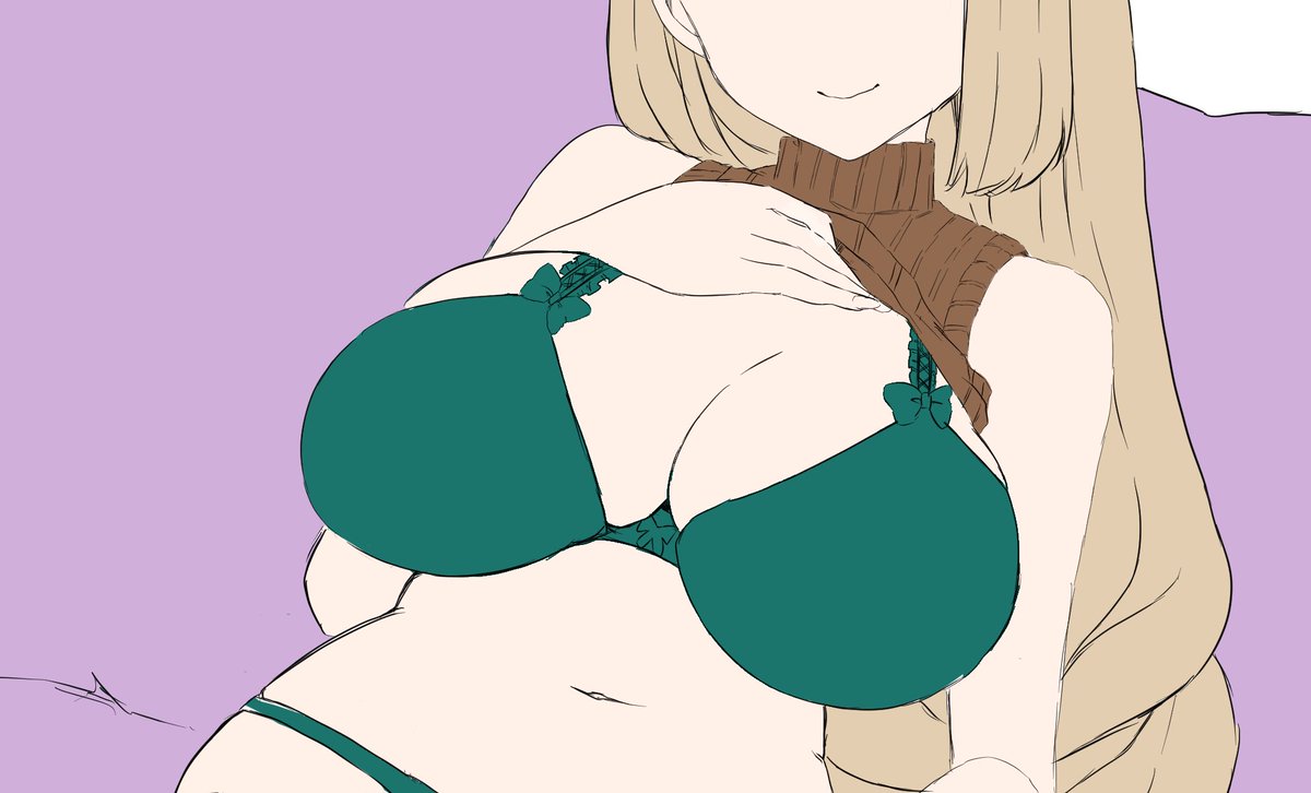 wip 下着の色に悩むこと2日くらい 