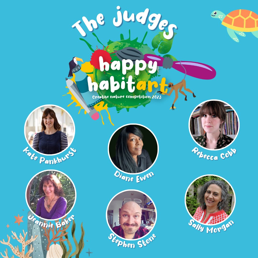 Have you heard about our iconic illustrator judging panel for the #HappyHabitARTCompetition?

📚 Kate Pankhurst 📚

📚 Rebecca Cobb 📚

📚 Diane Ewen 📚

📚 Jeannie Baker 📚

📚 Stephen Stone 📚

📚 Sally Morgan 📚

➡️ Head to our link in bio for more details