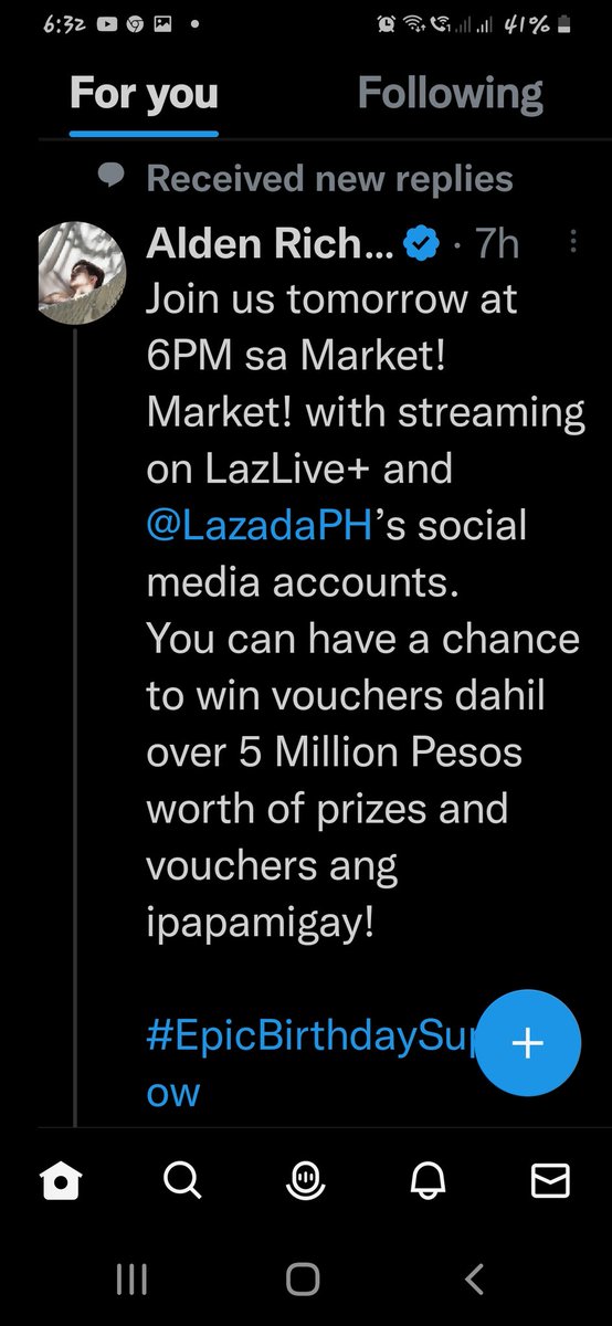 SimplyALDEN_bhl's tweet photo. @strawberryvero1 @iheartkleir @LazadaPH @aldenrichards02 Manuod ka nalang po ng sa lazada accnt https://t.co/AduZgc24T1