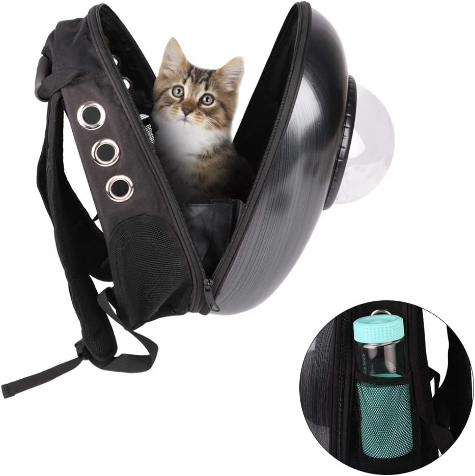 aminonair's tweet photo. This pet carrier has a special design that lets your furry friend see out of a semi-sphere window. It also has ventilation holes in the front and sides to keep your pet comfortable and safe #pet #cat
see more https://t.co/TjX8R4WpJ6 https://t.co/ZejXxgdphz
