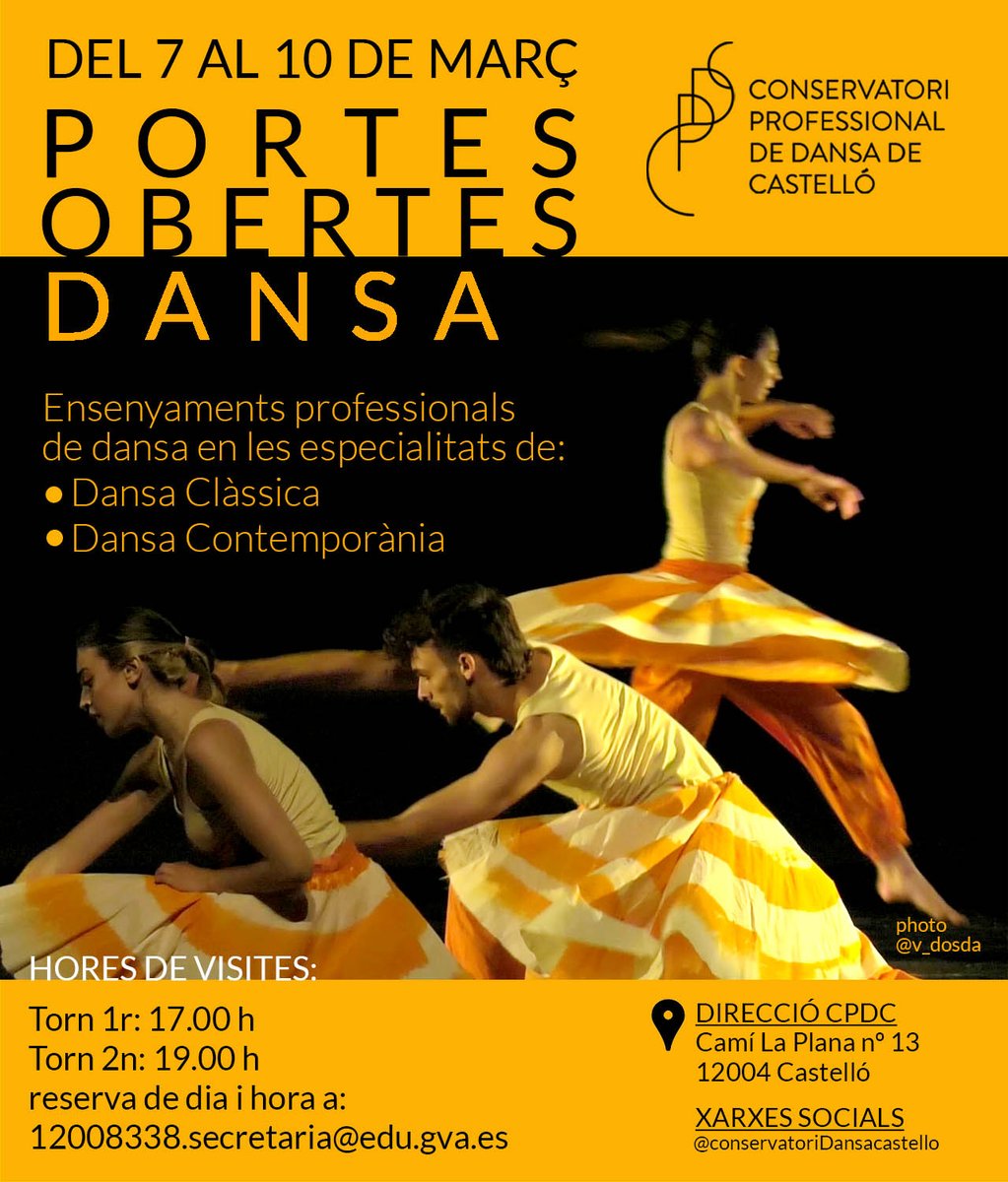 Conservatori Professional de Dansa de Castelló tweet media
