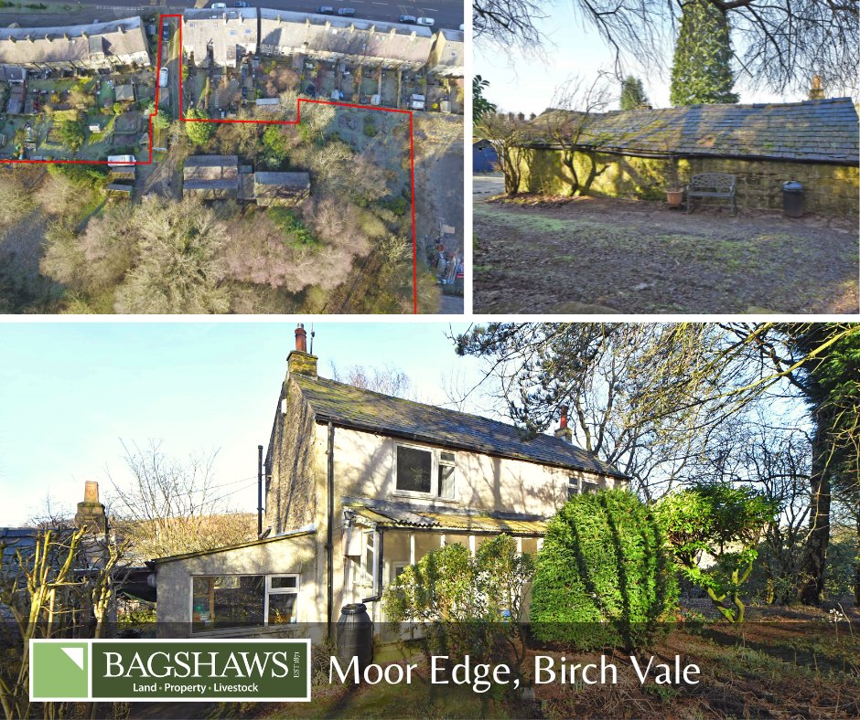 🏡 Property of the week 📍 Moor Edge, Birch Vale A 3 bed house in need of full modernisation A detached redundant bungalow Gardens, woodland, garages and grassland Set in approx. 1.62 ac For Sale by Auction Guide: £500,000 bit.ly/3J3gIeL ☎️01629 812777