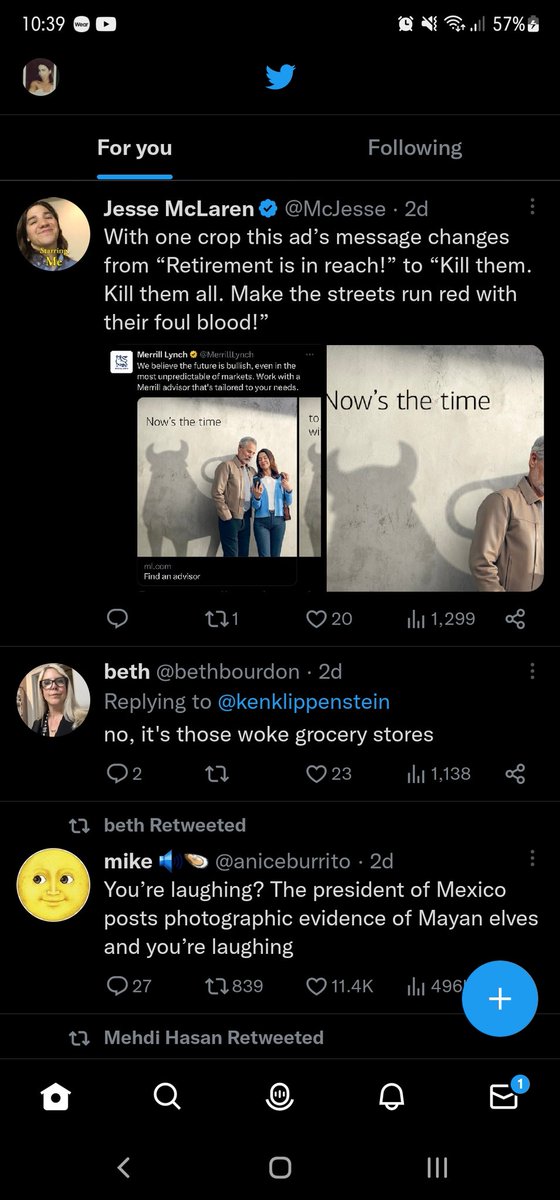 Real_Scarface's tweet photo. My entire "for you" timeline is just tweets from two days ago...@elonmusk you continue to fail https://t.co/87cp8BYewa