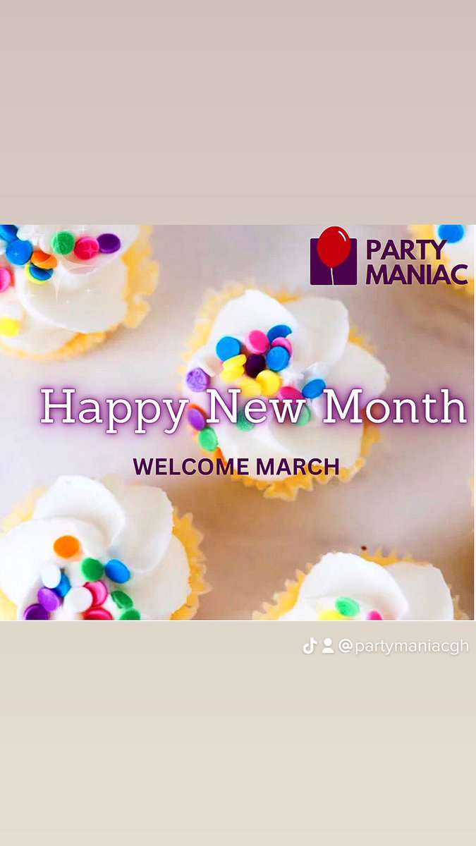 PartyManiacgh's tweet photo. WELCOME TO  MARCH 💕 The month of freedom 
#newmonth #March1st https://t.co/ovTVnVoo2b