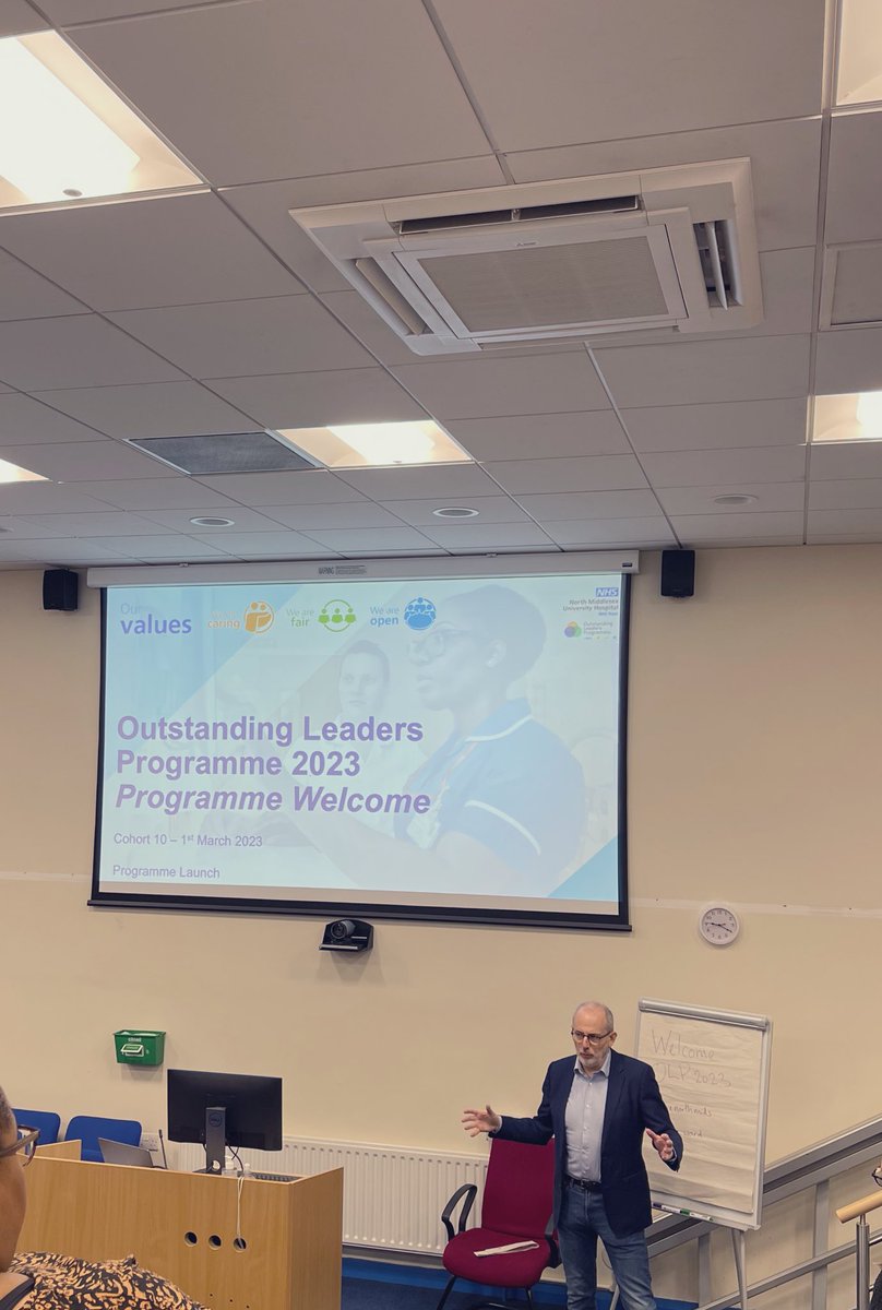 forhad81's tweet photo. Intro to the OLP from @andy_m_ward, great opportunity to meet the @NorthMidNHS colleagues and #leaders @AzomNHS https://t.co/wFnabYCtLN