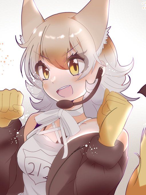 コヨちゃんマン#けものフレンズ #けもV #coyoart 