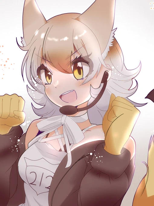 コヨちゃんマン#けものフレンズ #けもV #coyoart 