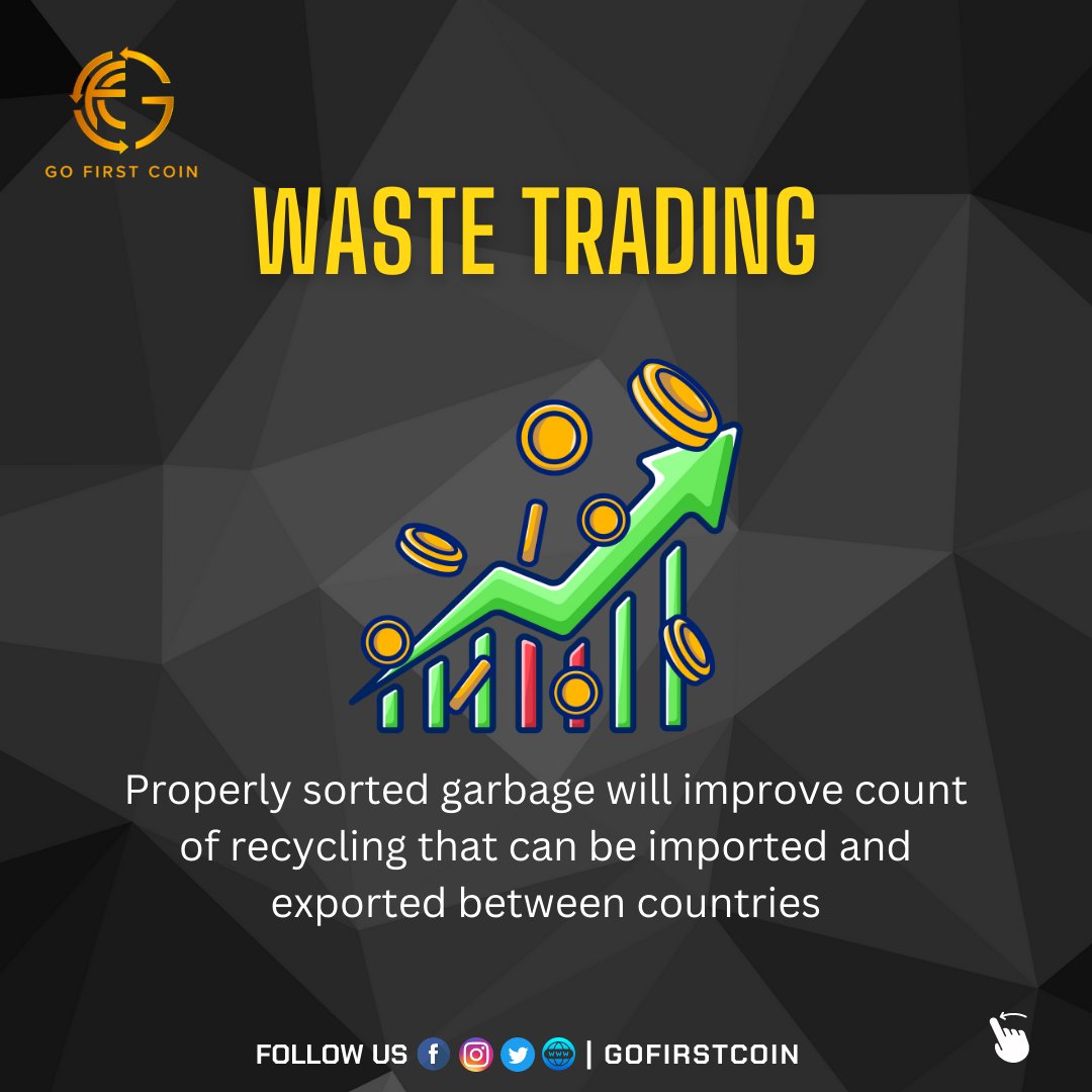 GofirstCoin's tweet photo. TYPES OF INDUSTRIES WILL RISE PROFITABILITY
BY USING "GFC Garbage Sorting"
 PRE-SALE LIVE !!✅ 
🌐 https://t.co/AITViL9Al6 

#gofirstcoin #GFC #cryptobasedporject #newcoin #newcoin2023  #cryptotoken #tokensale #coinsale #cryptoworld #CryptoAirdrop  #presale #ico #recycleable https://t.co/a5WZQZZfPD