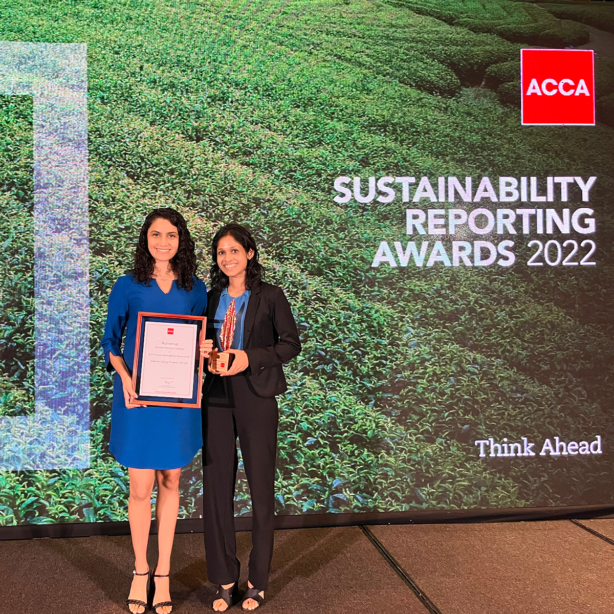 SAGT_SL's tweet image. SAGTs third consecutive sustainability report, emerged as runners-up in the General Services Category at the ACCA Sri Lanka Sustainability Reporting Awards 2022 held on the 28th of February 2023.

Read SAGT’s report: sagt.com.lk/about-us/susta…
.
.
.
#SouthAsiaGatewayTerminal #ACCA
