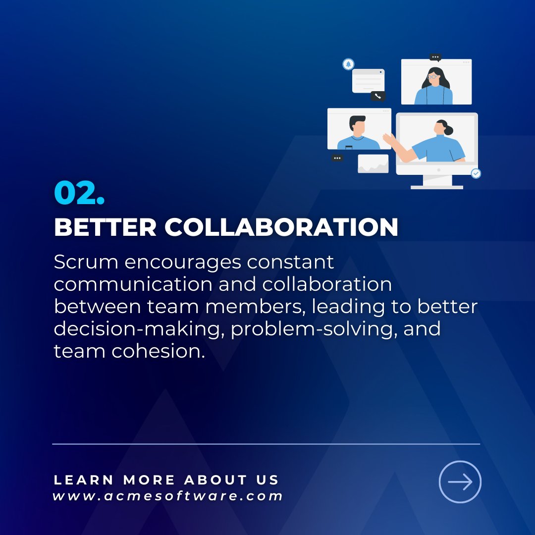 acmesoftwarehq's tweet image. Benefits of agile with a scrum team

Learn more about us
acmesoftware.com

#acme #acmesoftware #flutter #softwaredevelopment #google #whitelabel #scrumtraining #mobileappdevelopment #webapplication #wordpress #cleancode #productdesign #product
