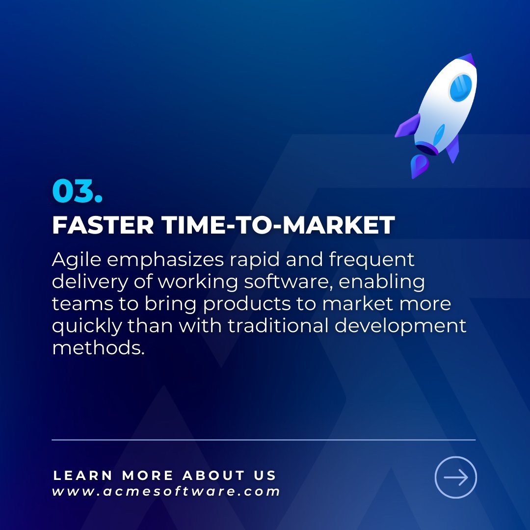 acmesoftwarehq's tweet image. Benefits of agile with a scrum team

Learn more about us
acmesoftware.com

#acme #acmesoftware #flutter #softwaredevelopment #google #whitelabel #scrumtraining #mobileappdevelopment #webapplication #wordpress #cleancode #productdesign #product