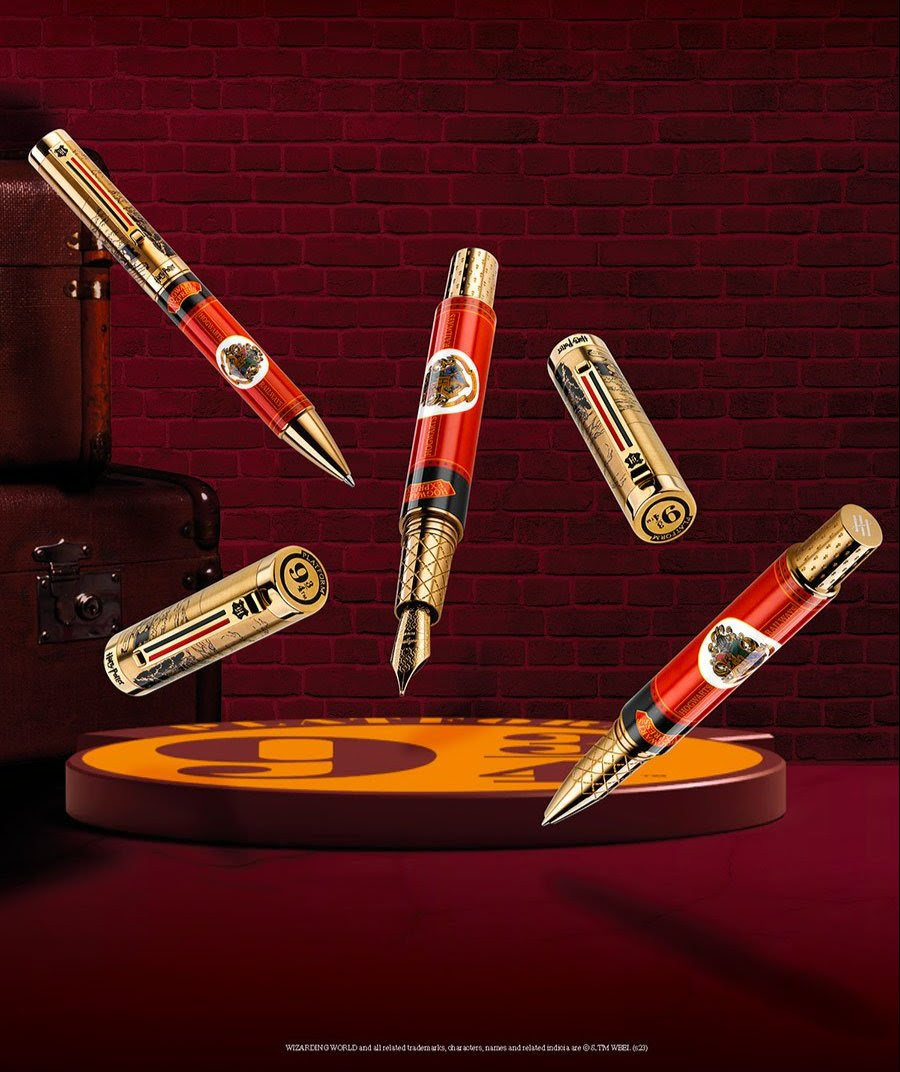 FtnPenHospital's tweet photo. Montegrappa's newest addition to their Harry Potter line! Experience the enchantment of Italian styling and engineering, and embark on your own creative journey with Harry Potter: Platform 9¾.
https://t.co/oeFj3ufQ4q
#montegrappa #harrypotter #platform93/4 #hp #fountainpen #fph https://t.co/EZQAzdgPRL
