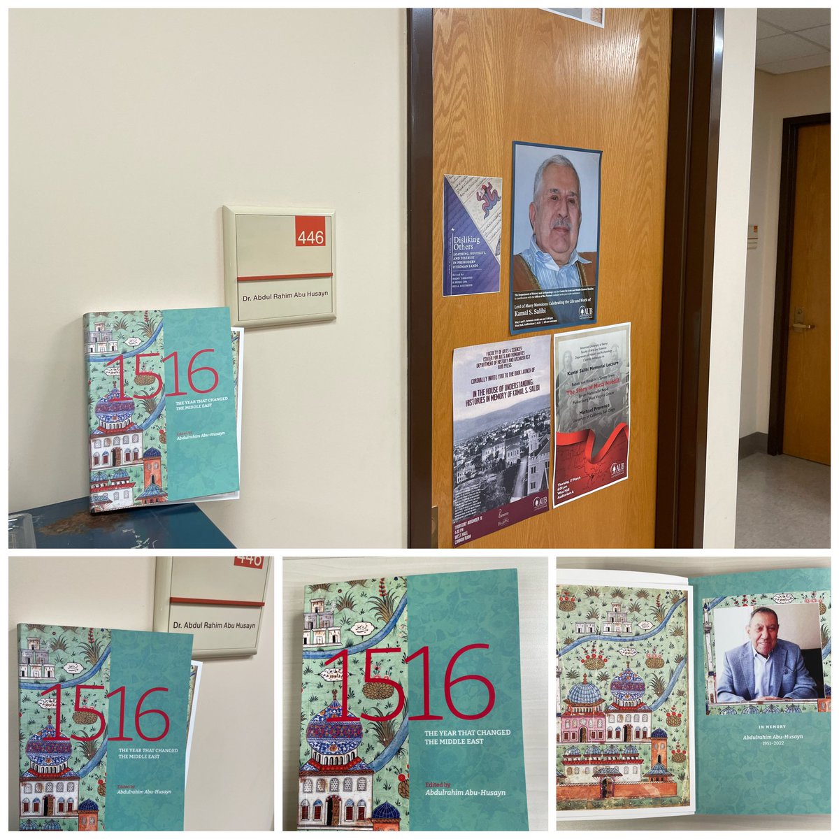 March 1 is the birthday of my late mentor &amp; friend Abdul Rahim Abu Husayn. Prof Abed would have turned 72, while he is not with us in body his recentbook  pubished this week is a reminder to us all of this great kind soul who is dearly  missed. Happy bday moua'almi.<a href="/AUB_Lebanon/">American University of Beirut</a>