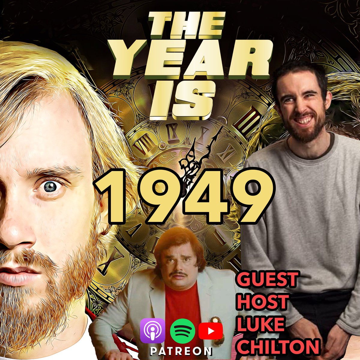 The Year Is (@theyearispod) on Twitter photo This week we go to 1949 with our very funny friend <a href="/ChiltonlukeLuke/">Luke Chilton</a>
Luke and Bobby talk about Grady the Cow getting stuck in a silo and Albert II the first primate in space
Watch here
youtu.be/OR8RfABztw8
Or listen podfollow.com/theyearispod This week we go to 1949 with our very funny friend <a href="/ChiltonlukeLuke/">Luke Chilton</a>
Luke and Bobby talk about Grady the Cow getting stuck in a silo and Albert II the first primate in space
Watch here
youtu.be/OR8RfABztw8
Or listen podfollow.com/theyearispod