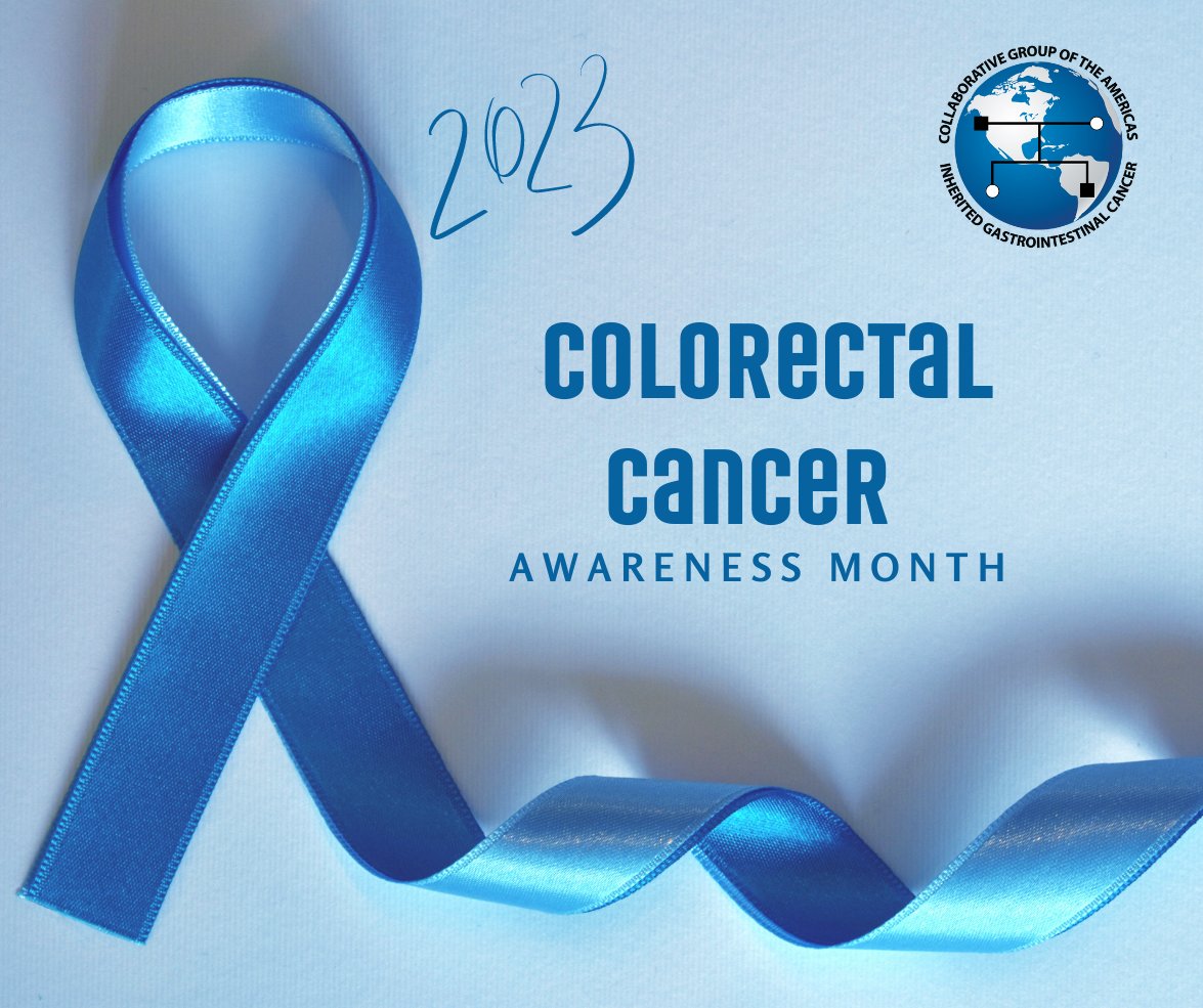 1/📢Today is the start of #ColorectalCancerAwarenessMonth ‼️ #HereditaryGICancer 🧵